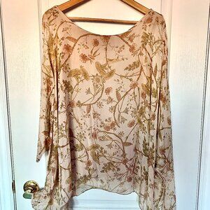 Elena Baldi Silk  Top